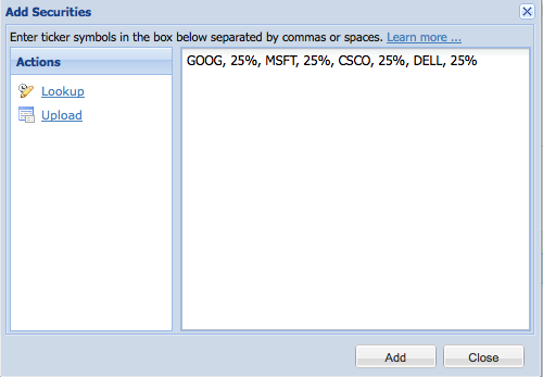 Folio Loader Interface